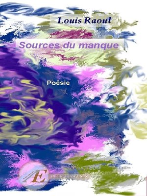 cover image of Sources du manque